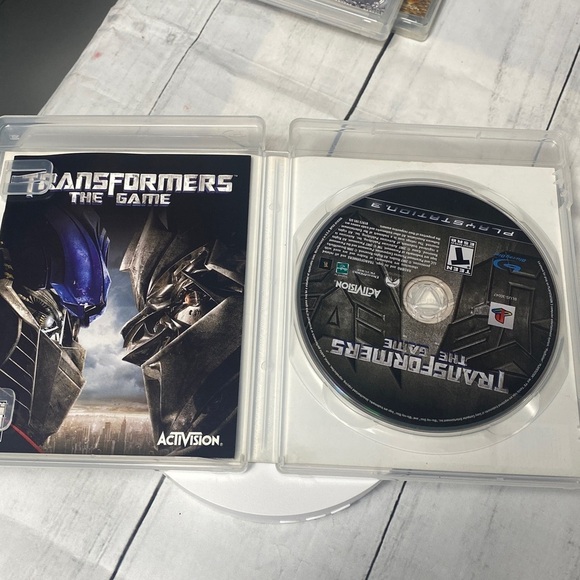 Transformers: The Game for PlayStation 3 - 2007- Black and Blue - Picture 5 of 6
